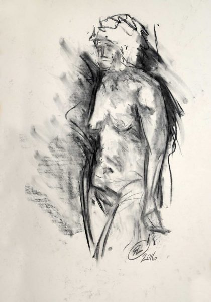 03 Charcoal Drawing Rlammas