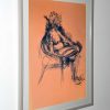 01 charcoal drawing frame