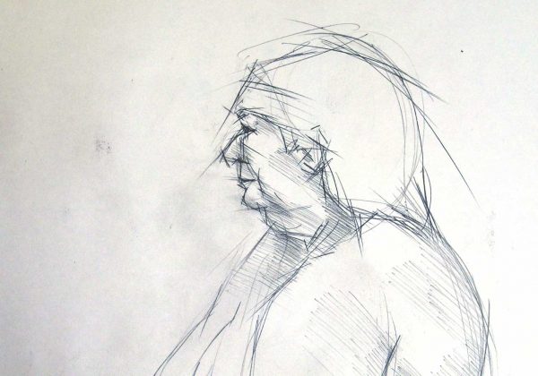 13 pencil drawing
